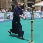 Michele Julitta esegue tameshigiri